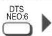 PANASONIC SAXR70 - Utilisation du mode DTS NEO:6 - 1