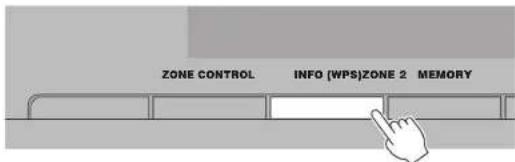 YAMAHA RXA870 - Using WPS push-button configuration - 1