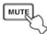 YAMAHA RXV557 - ■ To mute the sound - 1