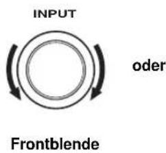INPUT oder Frontblende
