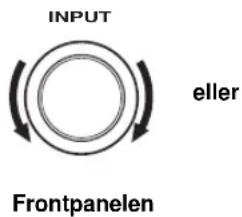 INPUT eller Frontpanelen