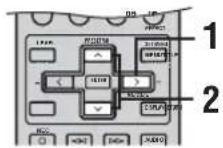 YAMAHA RXV557 - Inställning av förvalsstationer - 2