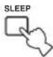 YAMAHA RXV557 - Press SLEEP repeatedly to set the amount of time. - 1