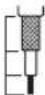 YAMAHA RXV557 - ■ Connecting the 75-ohm/300-ohm antenna adapter (U.K. model only) - 2