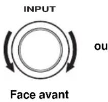 INPUT ou Face avant