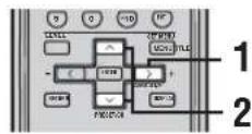YAMAHA RXV457 - Selecting preset stations - 2