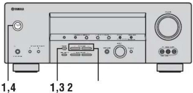 YAMAHA RXV457 - VORSICHT - 1