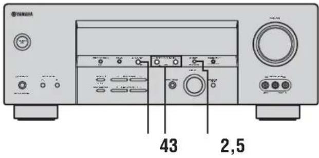 YAMAHA 43 2,5