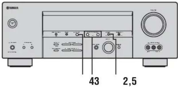 YAMAHA 43 2,5