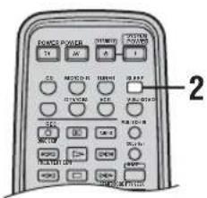 YAMAHA RXV457 - ■ Inställning av insomningstimern - 1