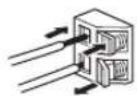 YAMAHA RXV457 - ■ Connecting the AM loop antenna - 2