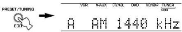 YAMAHA RXV350 - Manual tuning - 5