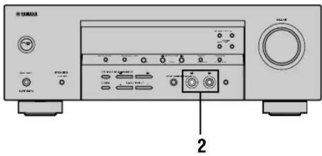 YAMAHA RXV350 - ENREGISTREMENT - 1
