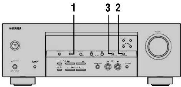 YAMAHA RXV350 - Automatisch voorprogrammeren van FM zenders - 1