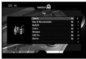 YAMAHA RXA840 - Riproduzione di contenuti JUKE - 1