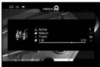 YAMAHA RXA840 - Utilice las teclas del cursor para seleccionar un elemento y pulse ENTER. Si hay una canción o un canal de radio seleccionado, empieza la reproducción y se muestra la pantalla de reproduccion. - 1