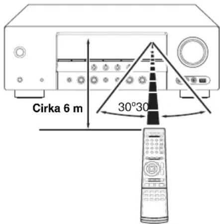 YAMAHA HTR6140 - ■Användning av fjärrkontrollen - 1