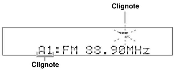 YAMAHA HTR6140 - Mise en mémoire automatique des fréquences - 1