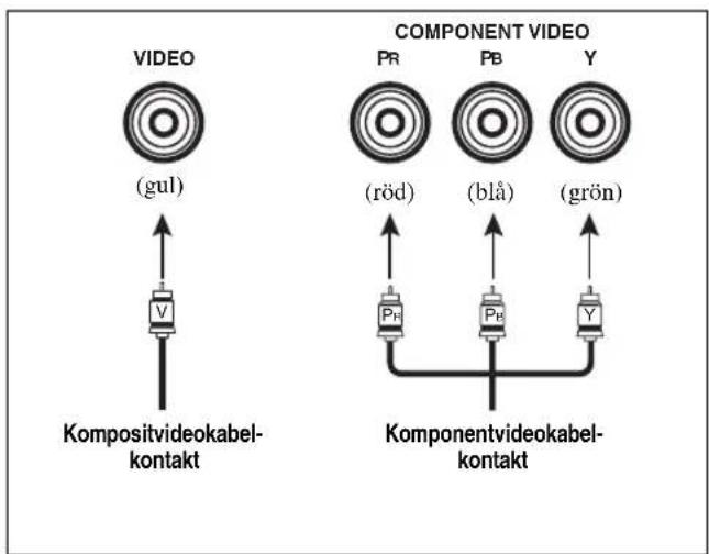 YAMAHA HTR6140 - Ljudjack och kabelkontakter Videojack och kabelkontakter - 2