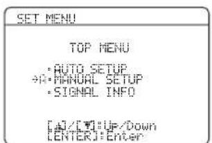 YAMAHA HTR6140 - Drucken Sie ⑦  / , um „MANUAL SETUP" zu wahlen. - 1