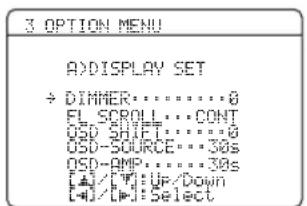 YAMAHA HTR6140 - HactpoKn dncnne AxDISPLAY SET - 1