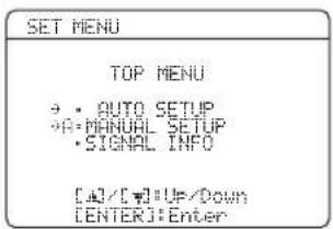 YAMAHA HTR6140 - Drucken Sie ④AMP, und betätigten Sie danach ② MENU, um auf „SET MENU“ zu schalten. - 1