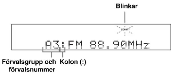 YAMAHA HTR6140 - Manuell Förinställning - 1