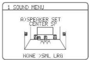 YAMAHA HTR6140 - Center speaker CENTER SP - 1