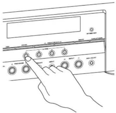 YAMAHA HTR6140 - Step 3: Press SCENE 1 button - 1