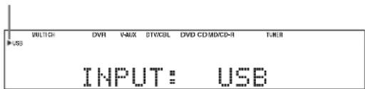 YAMAHA HTR6140 - NOBTOPO HAXMAM  INPUT(Инн Нжав ③USB), ВьберптЕ USB. - 1