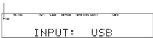 YAMAHA HTR6140 - Appuyez plusieurs fois de suite sur - 1
