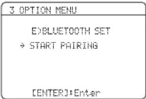 YAMAHA HTR6140 - ■Bluetooth setting E>BLUETOOTH SET - 1
