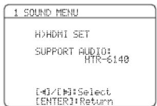 YAMAHA HTR6140 - HDMI-installing H) HDMI SET - 1