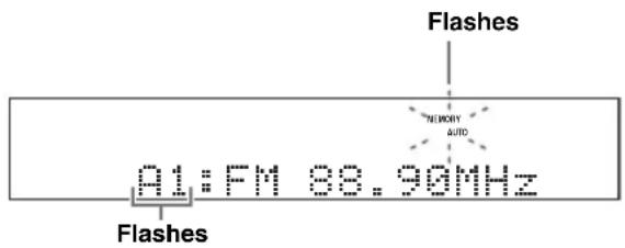 YAMAHA HTR6140 - Automatic preset tuning - 1
