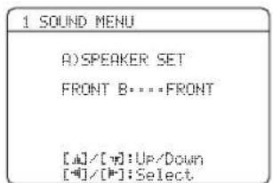 YAMAHA HTR6140 - SOUND MENU - 3