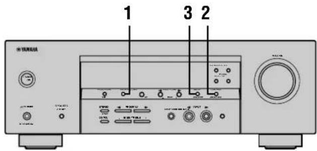 YAMAHA HTR5730 - Automatisches Abstimm auf UKW-Festsender - 1