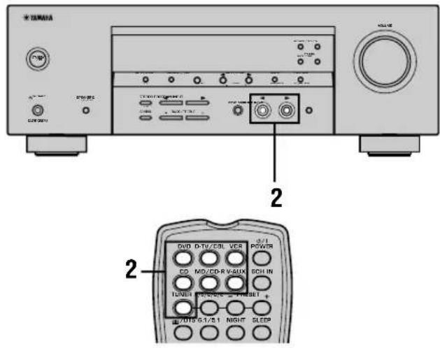 YAMAHA HTR5730 - AUFNAHME - 1