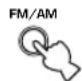 YAMAHA HTR5730 - Appuyez sur la touche FM/AM pour selectionner la gamme FM. - 1