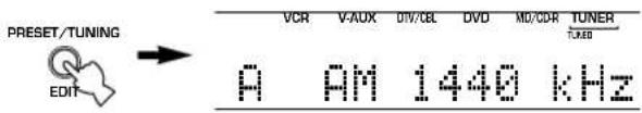 YAMAHA HTR5730 - Manual tuning - 4
