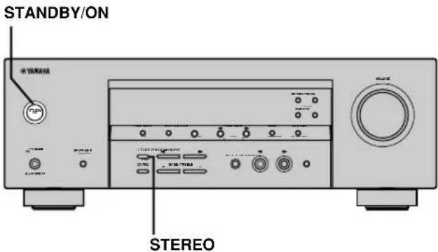 YAMAHA HTR5730 - Rückstellung auf die Werksvorgaben - 1