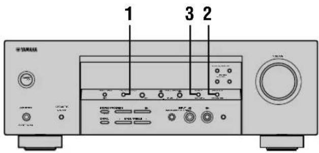 YAMAHA HTR5730 - Automatisk Förinställning av FM-stationer - 1