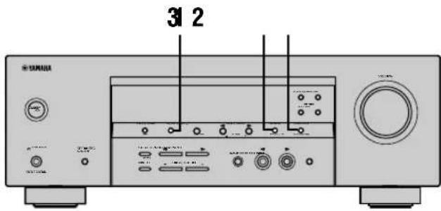 YAMAHA HTR5730 - Automatisch voorprogrammeren van FM zenders - 1