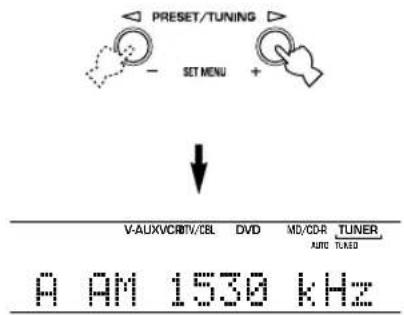 YAMAHA HTR5730 - STATIONSINSTÄLLNING - 6