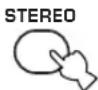 YAMAHA HTR5730 - Tryck på STEREO for att stänga av ljudeffekten for att erhälla normal stereoátergivning. - 2