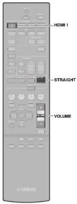 YAMAHA HTR3065 - Riproduzione di un BD/DVD - 1