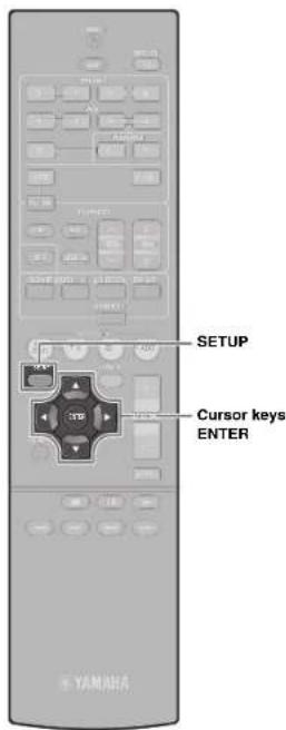 YAMAHA HTR3065 - Optimizing the speaker settings automatically (YPAO) - 2