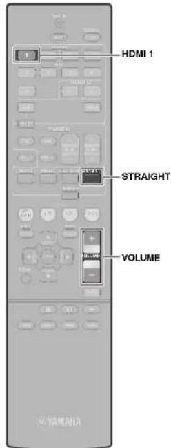 YAMAHA HTR3065 - Wiedergabe einer BD/DVD - 1