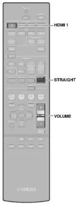YAMAHA HTR3065 - Een bd/dvd afspelen - 1