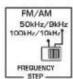 YAMAHA DSPAX640SE - Frequenzschrittschalter FREQUENCY STEP (nur Modelle für China und allgemeine Gebiete) - 1