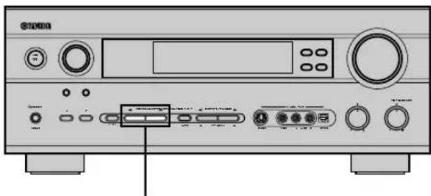 YAMAHA DSPAX640SE - Choix d'une correction de champ sonore - 1